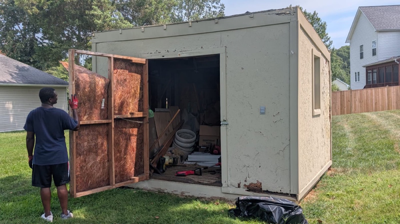 Shed cleanout